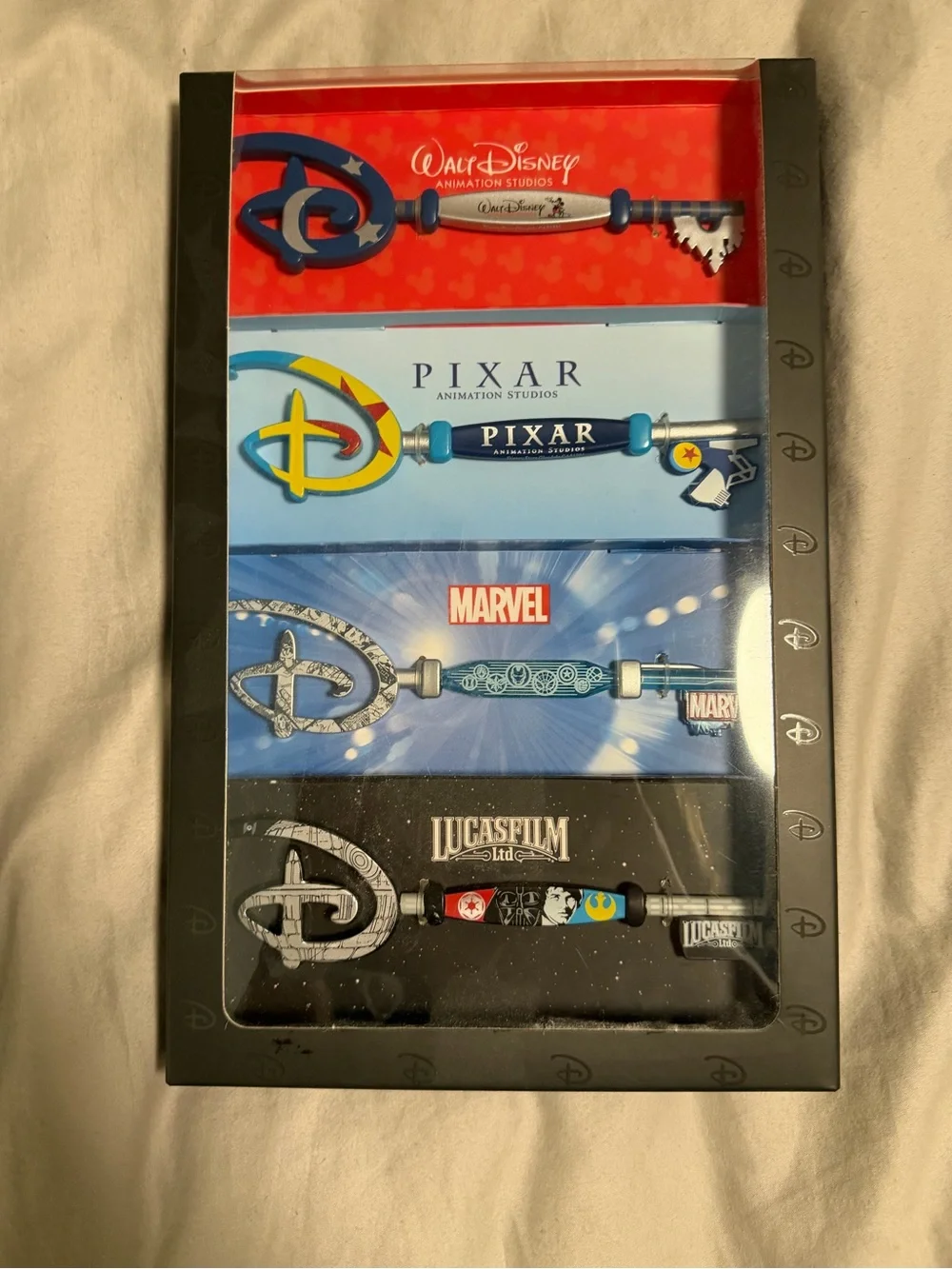 Disney keys set of 4